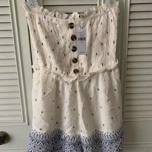 American Eagle printed romper